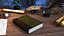 Hardcover Book Green
