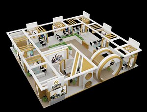 Booth Exhibition Stand a98