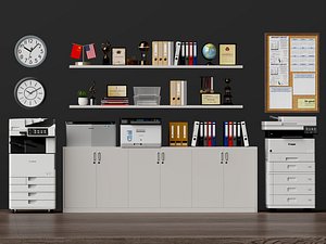 Office Props And Printer Asset Pack
