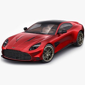 3D Aston Martin Vanquish 2025 model