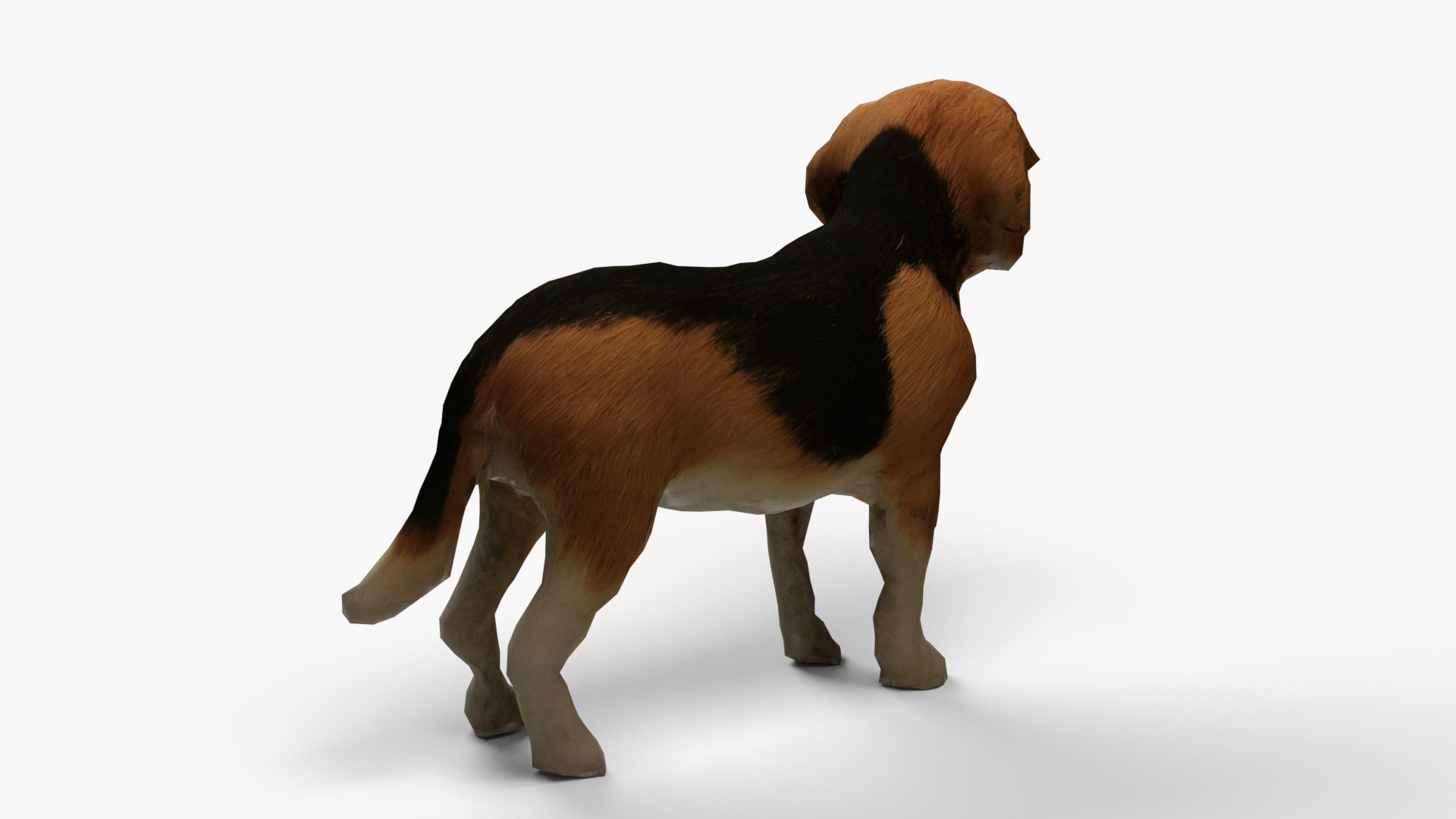 Figurine Standing Dog 3D Model - TurboSquid 1769388