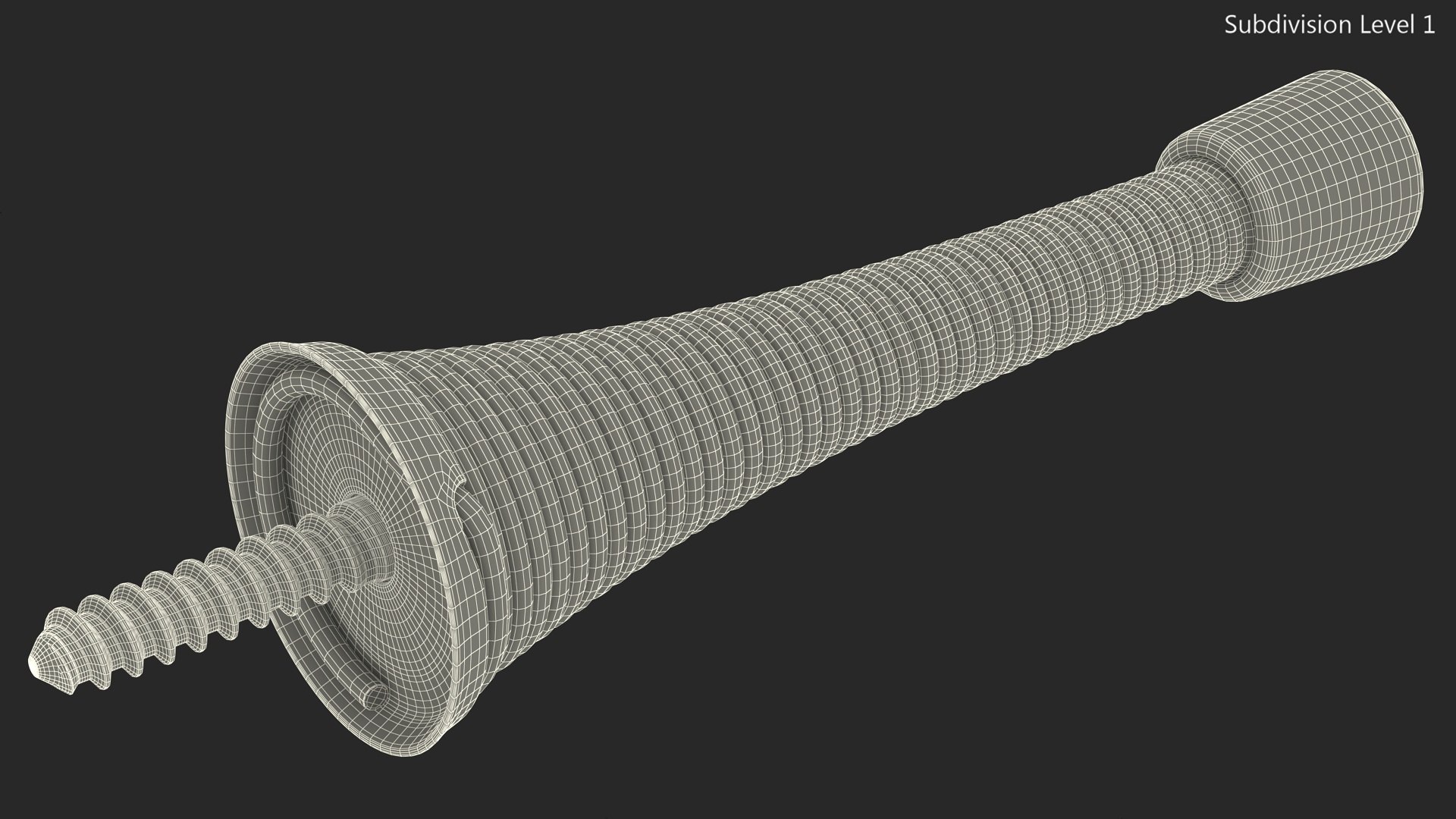 Spring Door Stopper Gold 3D Model - TurboSquid 2131796