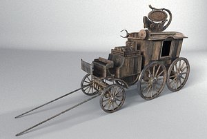 wagon ratcatcher 3D model