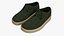 Clarks Wallabee Cup Grünes Wildleder