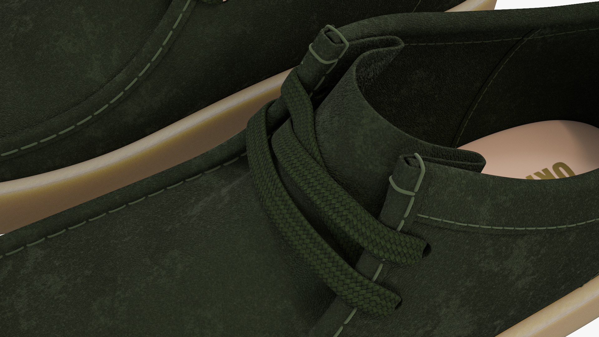 Clarks Wallabee Cup Green Suede model https://p.turbosquid.com/ts-thumb/R9/y1p8SC/Su/clarkswallabeecupgreensuede11/jpg/1714725678/1920x1080/fit_q87/d8119ff00c3393c7b7ec5ee1e95d8d4874745793/clarkswallabeecupgreensuede11.jpg