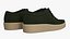 Clarks Wallabee Cup Grünes Wildleder
