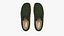Clarks Wallabee Cup Grünes Wildleder