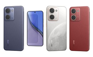 Realme P3 Ultra 5G All Colors Low Poly 3D model