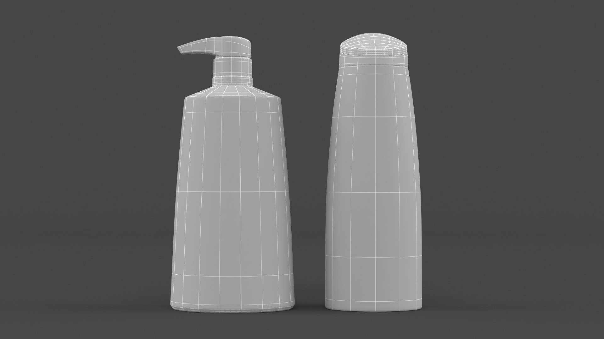 Dove Shampoo And Conditioner 3D TurboSquid 2133431