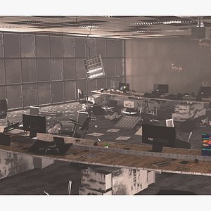 After the Storm in the Office 3D model