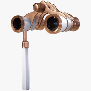 Opera Glasses Lowpoly PBR