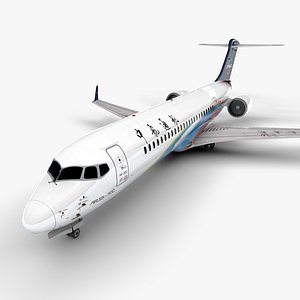 3D China Flight General Aviation Company CFGAC COMAC ARJ21-700 L1905 model