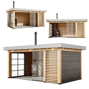 3D Gazebo with oven Buitenpracht