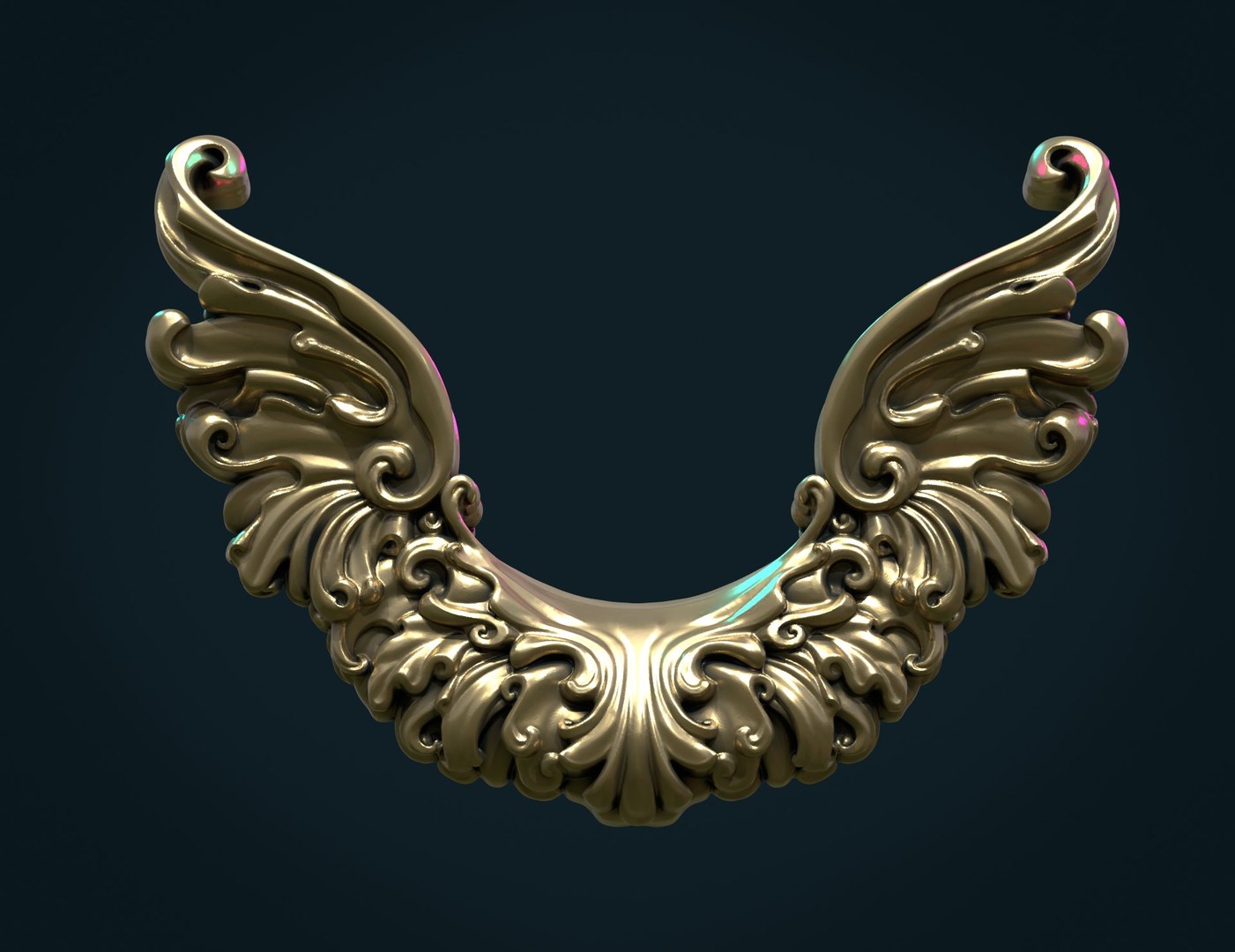 Wings printable 3D model - TurboSquid 1633412