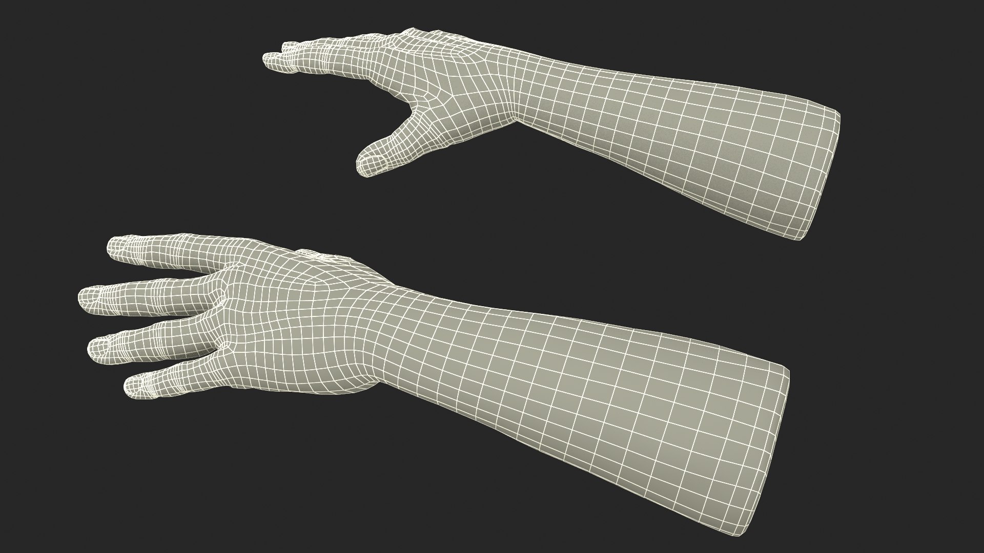 3D Model African Male Hands Base Pose - TurboSquid 2169021