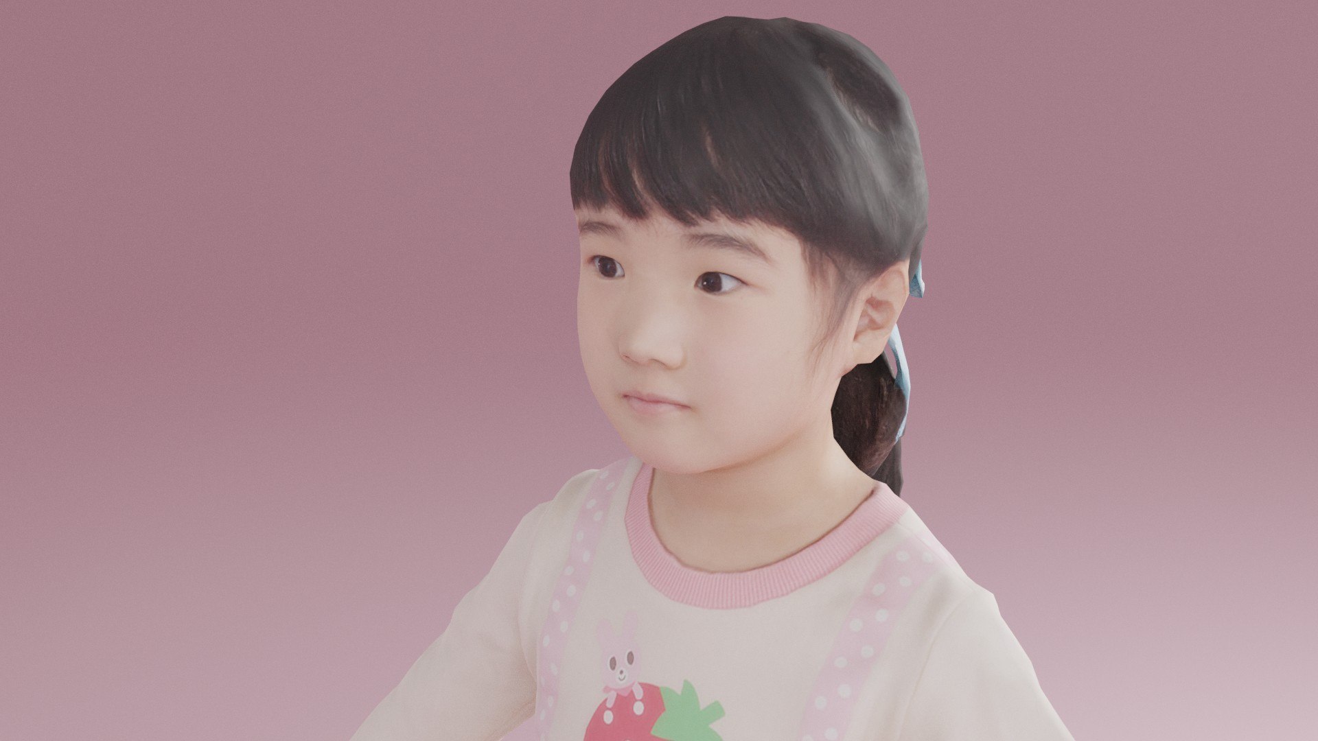 Animated 3D-Female Child 245EmiJ07 3D Model - TurboSquid 1937290