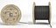 Wooden coil of electric cable 3D model