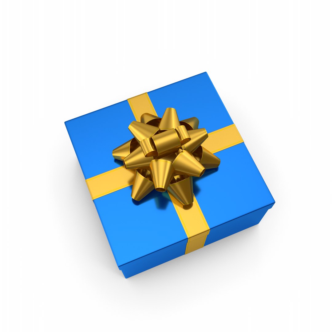 3D Gift Box https://p.turbosquid.com/ts-thumb/RA/Vj3qyt/Xr/giftboxbluegold.c16.2k/png/1640454898/1920x1080/fit_q87/67d62db7bb9a6db93d97ea5db3b77831ac3e015c/giftboxbluegold.c16.2k.jpg