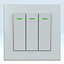 White Light Switch x3