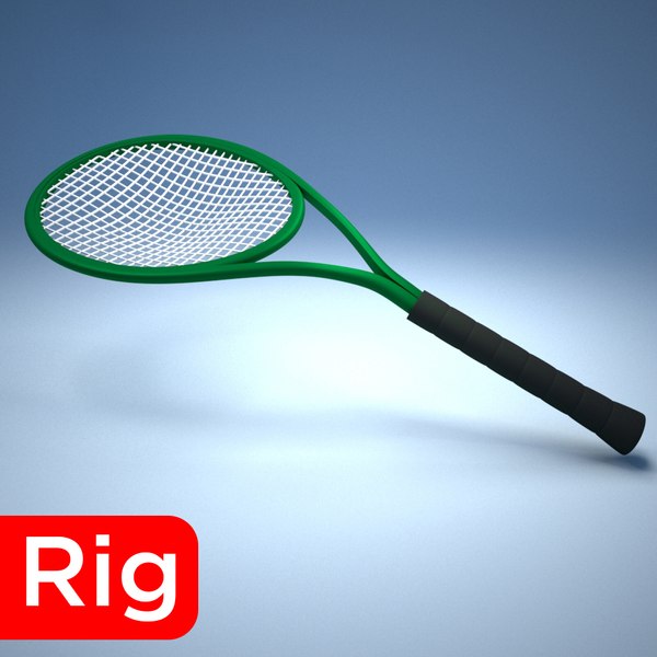 racket tennis sport 3D model