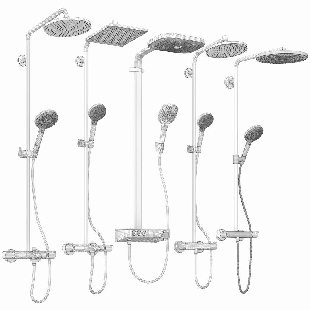 Shower systems Hansgrohe set 154 3D model https://p.turbosquid.com/ts-thumb/RA/cFIb70/Xu/s1/jpg/1649984237/1920x1080/fit_q87/2183cde6c4f64a9b51010eaff57c06ad72f8a335/s1.jpg