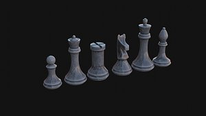 3D Chess Pieces