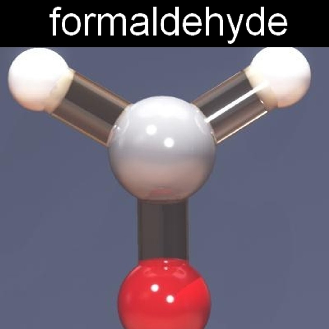 3ds Max Molecule Formaldehyde