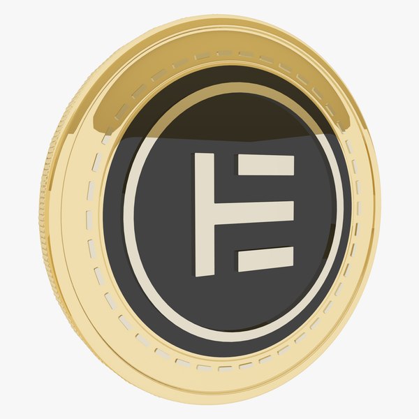 3D Elitium Cryptocurrency Gold Coin