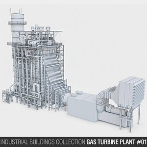 Gas Turbine Plant - Volume 01 3D model
