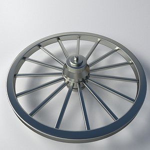 metal wheel 3ds