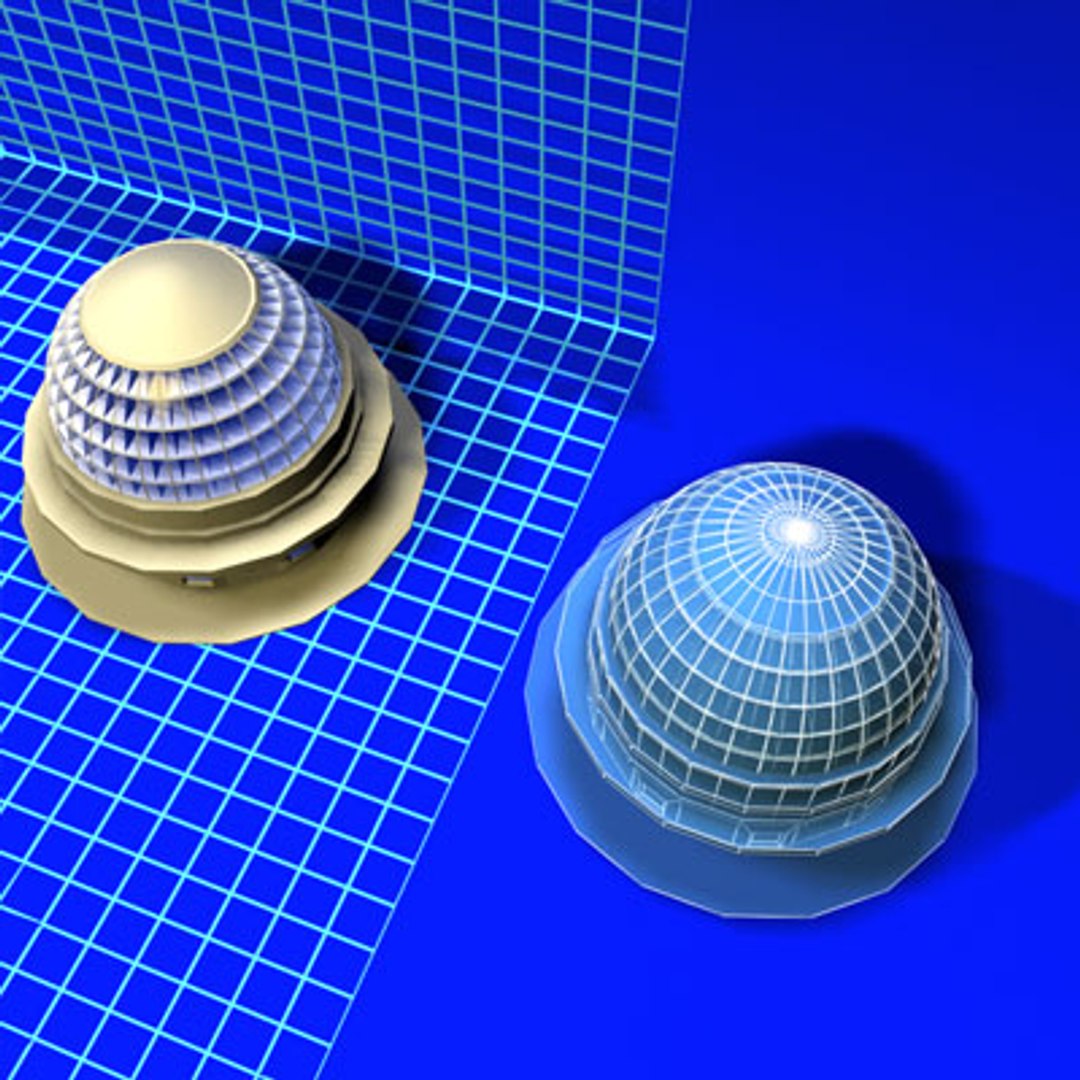 Dome Complex 080307 01 3d Model