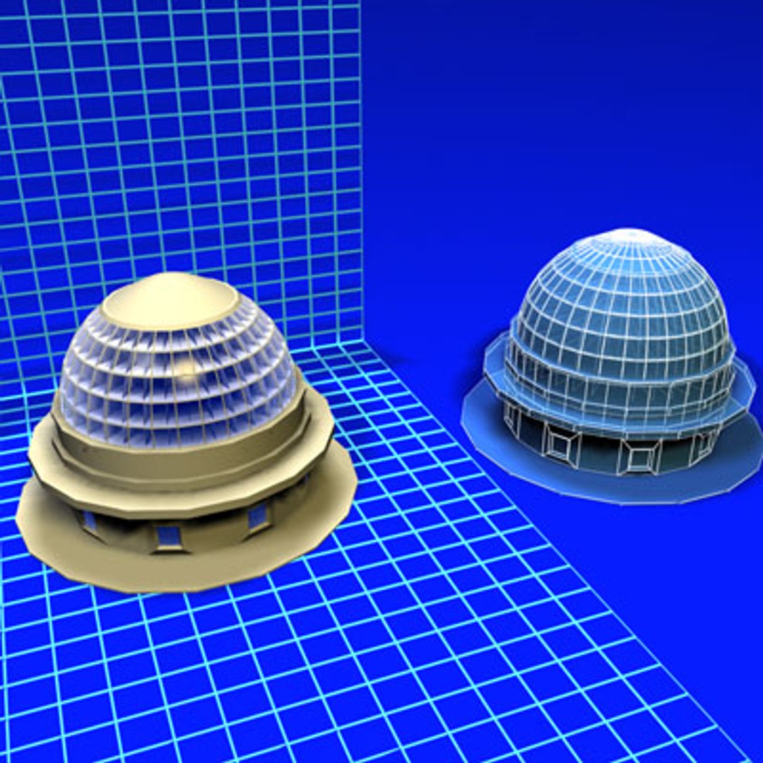 Dome Complex 080307 01 3d Model