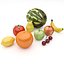 Paquete de Frutas 3D