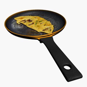 Omelette 3D model