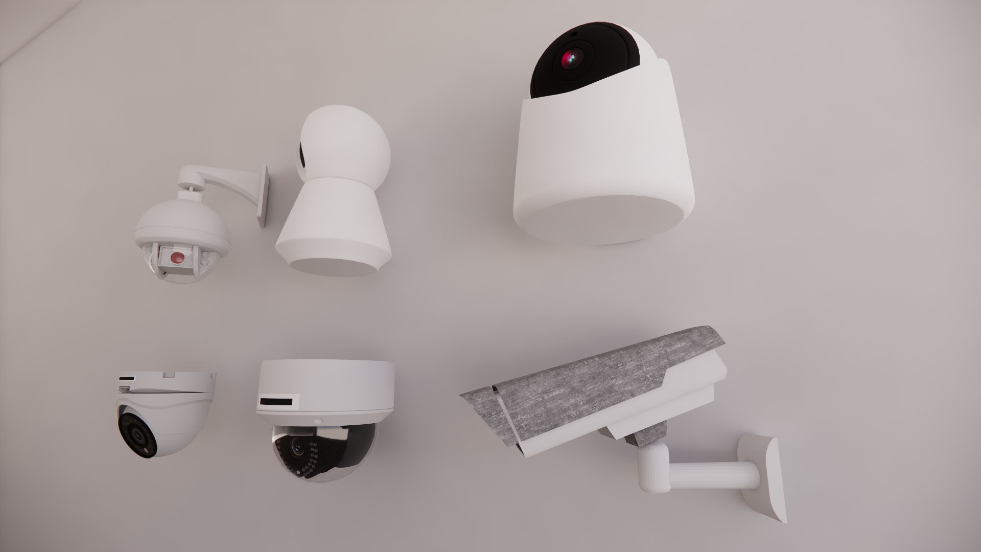 3D Security Cameras-A2 - TurboSquid 2216160