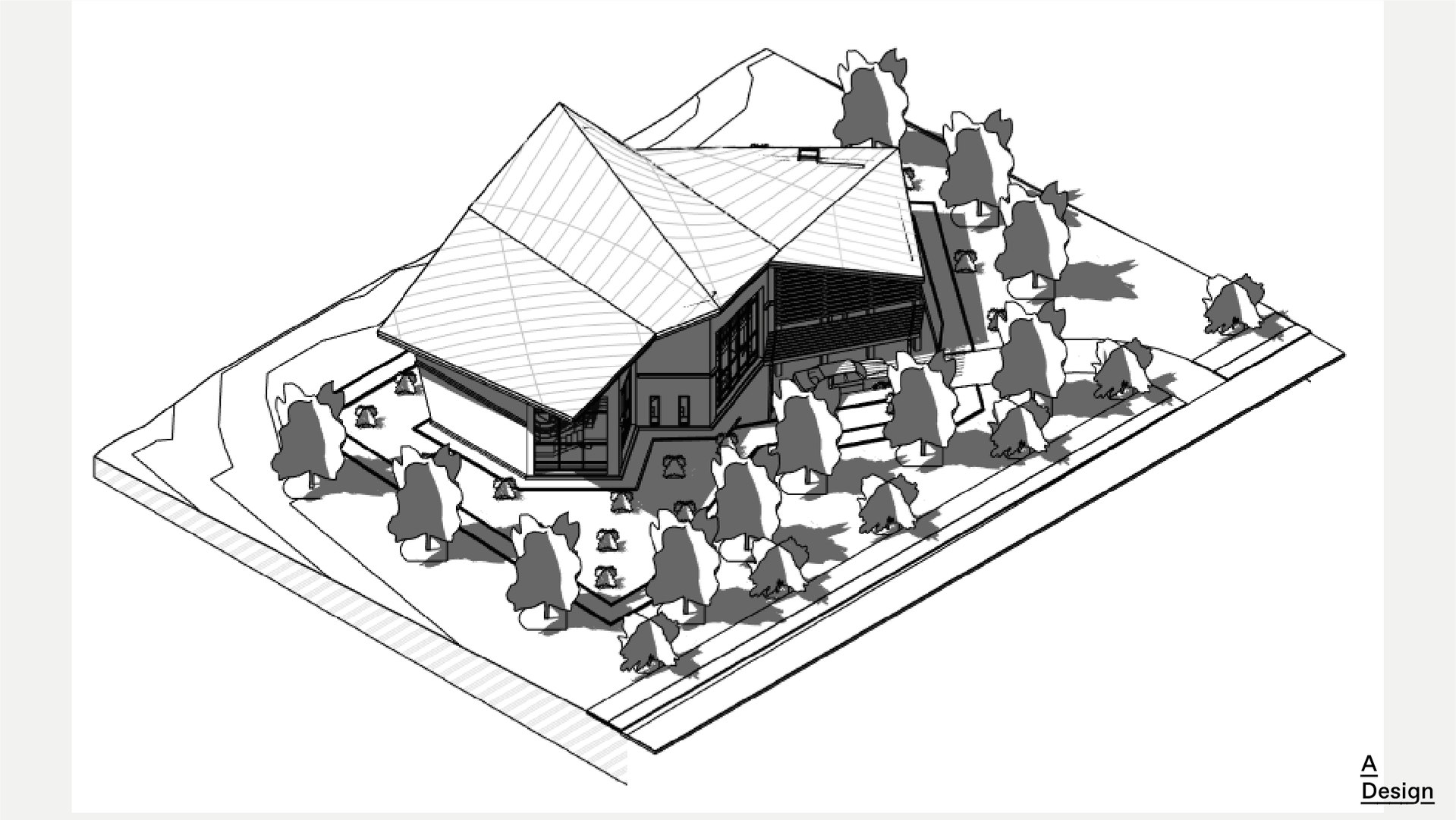 3D Model Boring House - Revit Model - TurboSquid 2017811