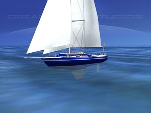 30 Foot Cutter Rig Sailboat V07