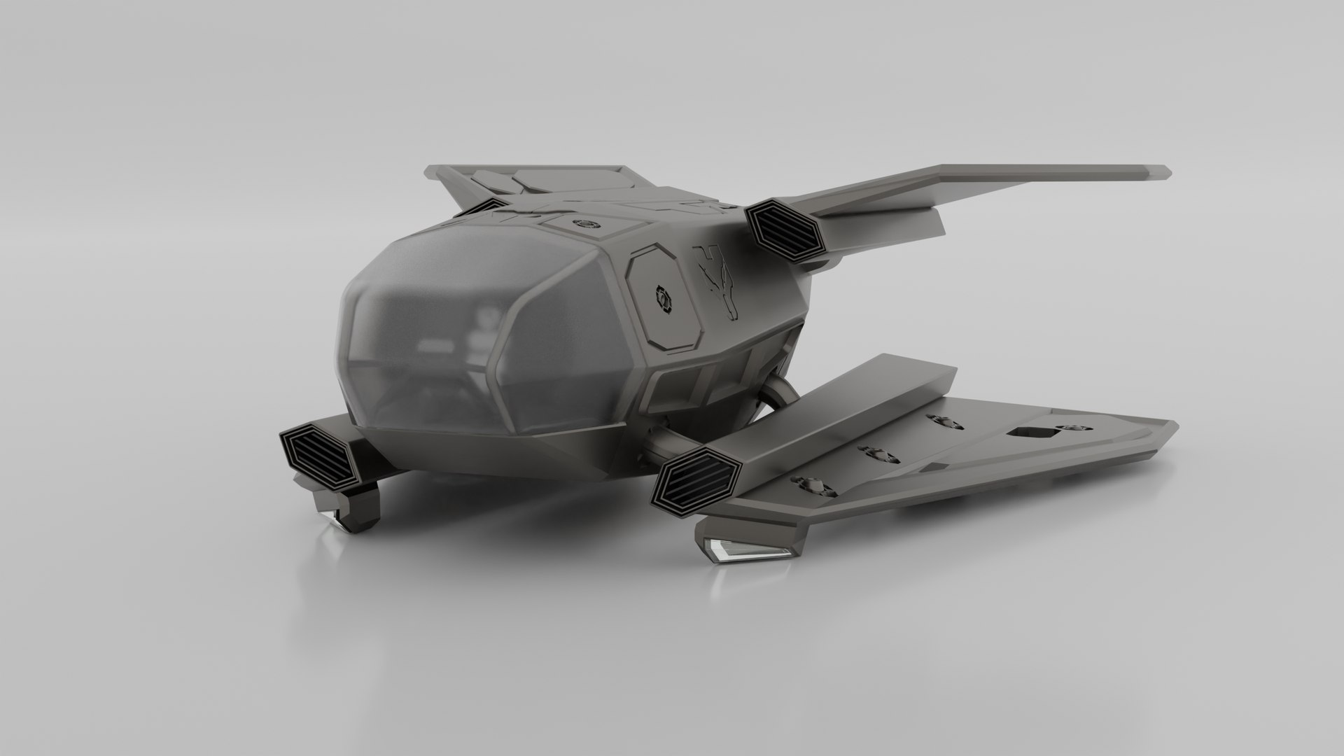 SF 小型宇宙船3Dモデル - TurboSquid 2102708