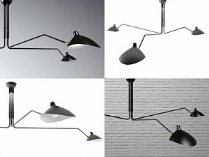 Three Arm Lamp