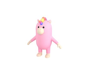Unicorn Character 3D