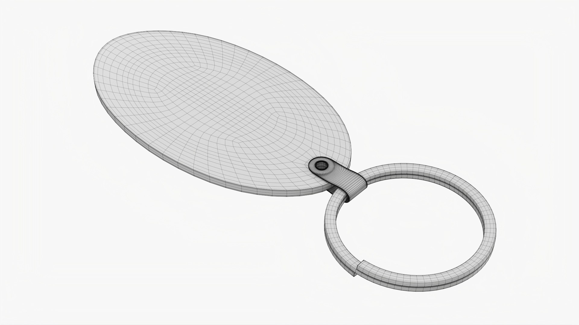 Key Rings Blank For Mockup 3D Model TurboSquid 1813478