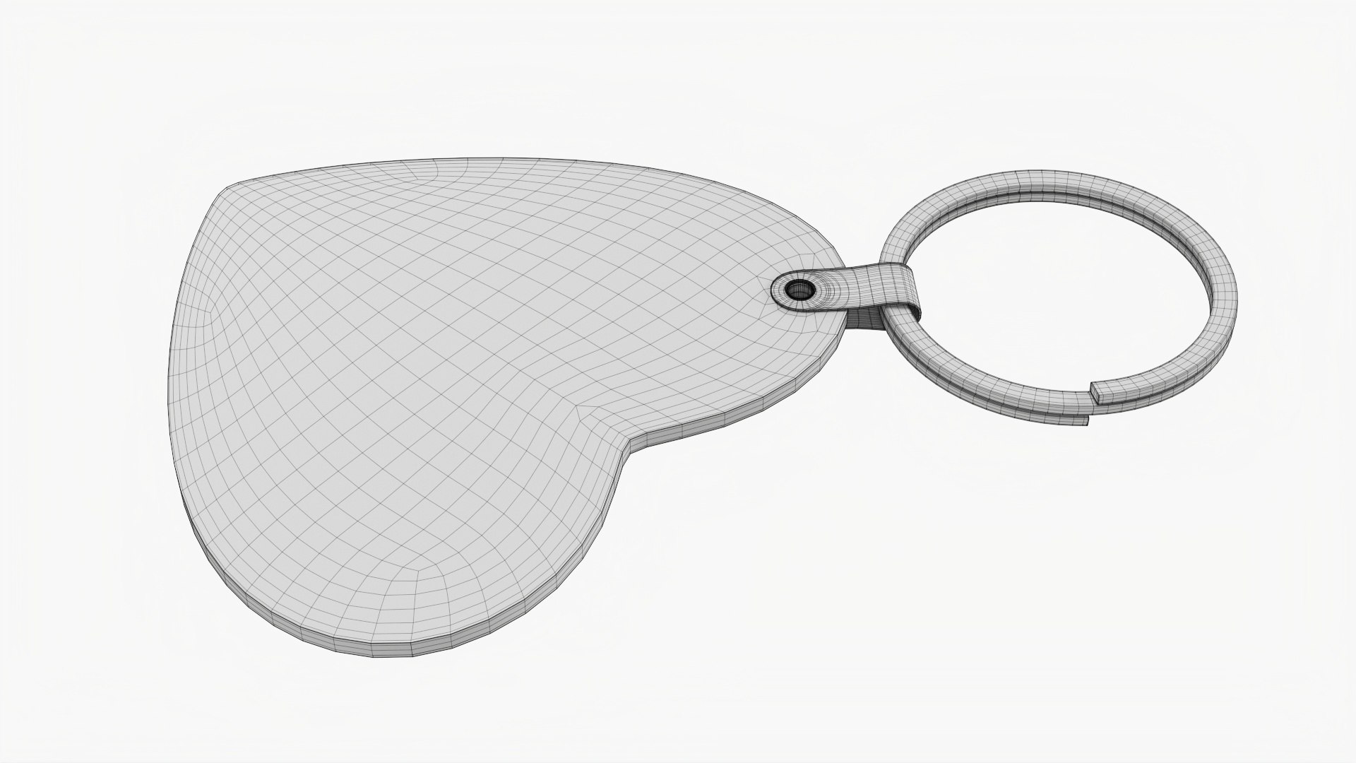 Key Rings Blank For Mockup 3D Model TurboSquid 1813478