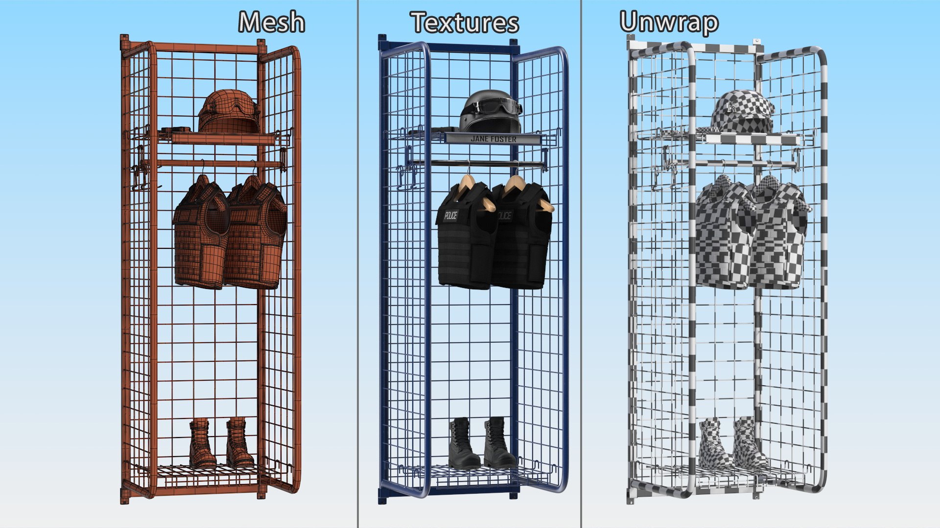 3D Wall Lockers with Police Gear model https://p.turbosquid.com/ts-thumb/RB/3K5hfa/Dw/wall_lockers_with_police_gear_022/jpg/1765828016/1920x1080/fit_q87/1ae3c216a30216682b3804fa57cb5b05014bf03c/wall_lockers_with_police_gear_022.jpg