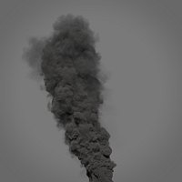 Smoke Plume A_04 - VDB - LargeScale