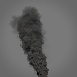 Smoke Plume A_04 - VDB - LargeScale