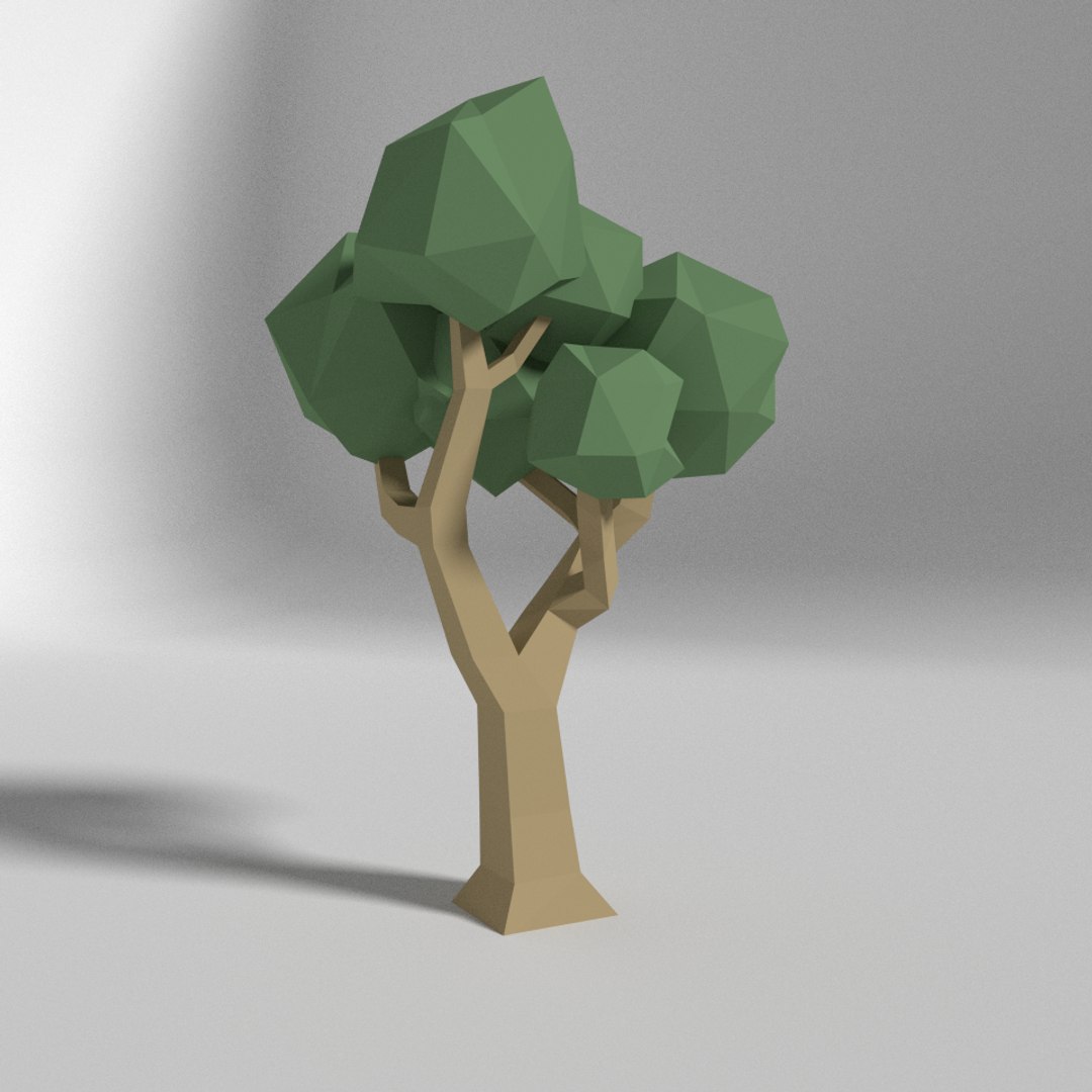 trees nature forest 3d obj