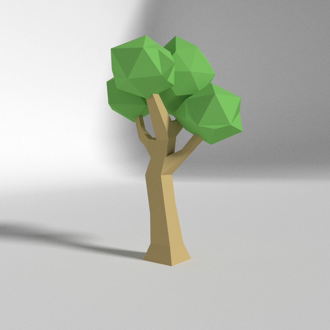 trees nature forest 3d obj