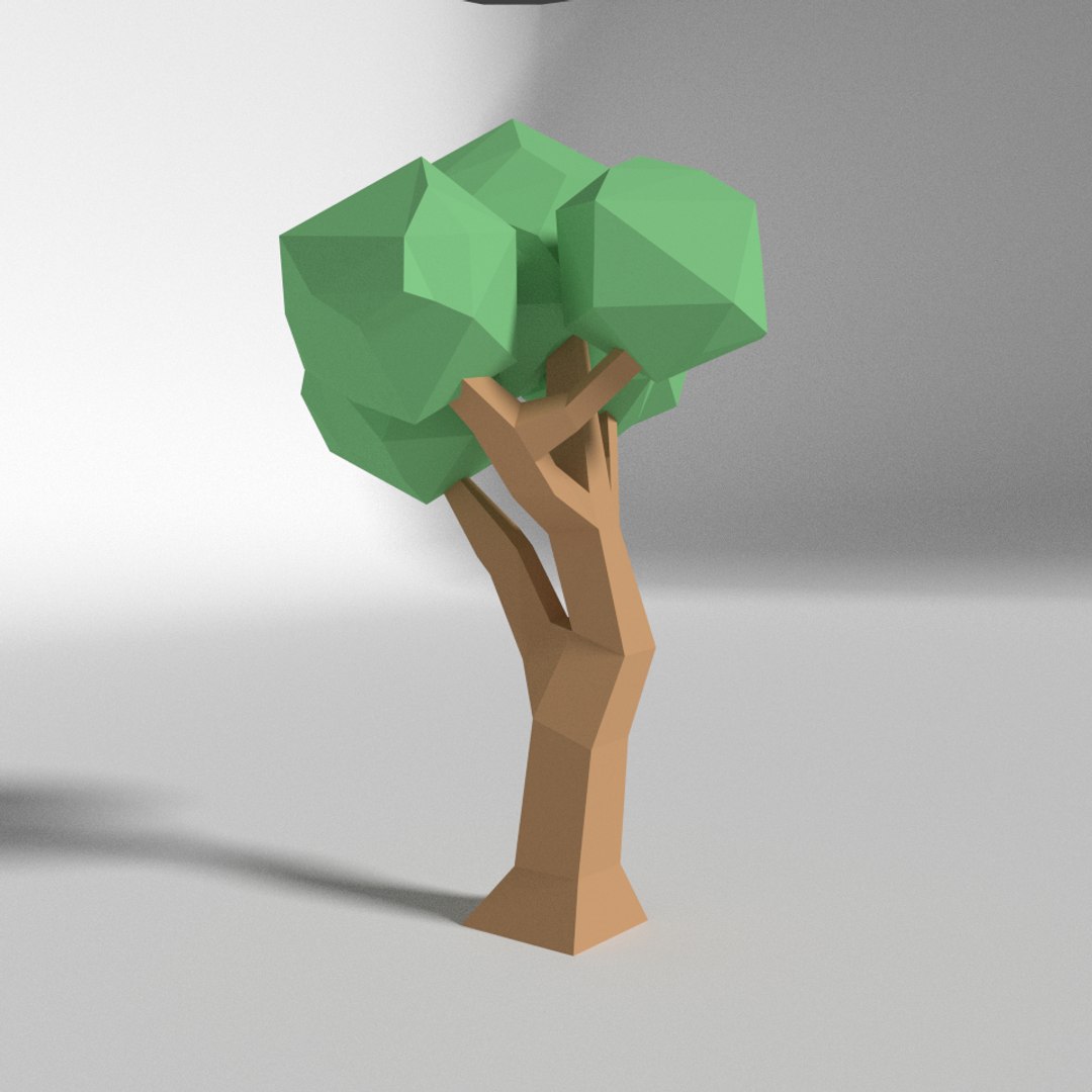 trees nature forest 3d obj