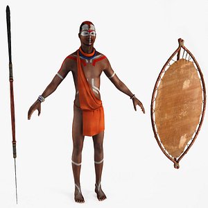 African Indigene Rigged