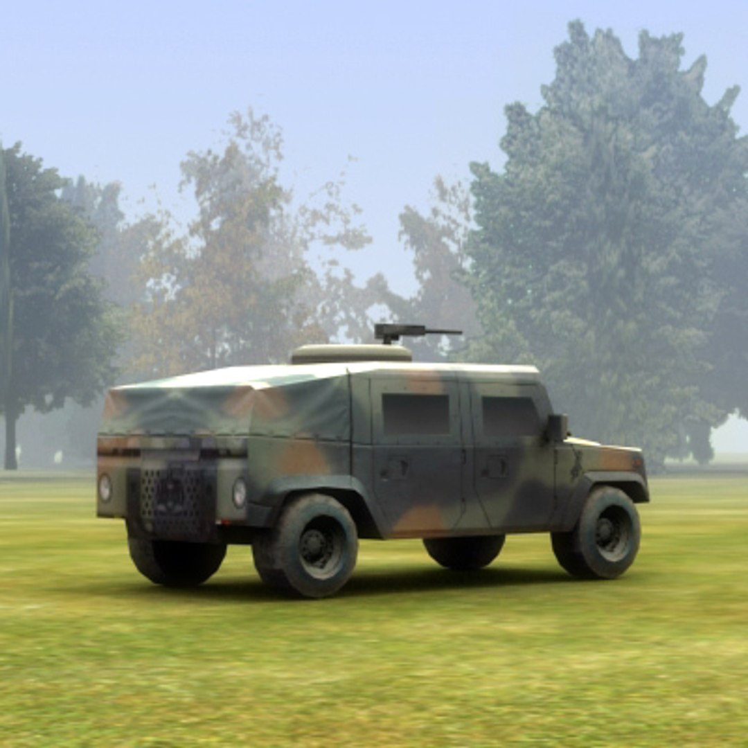 4x4 Lmv 3d Model